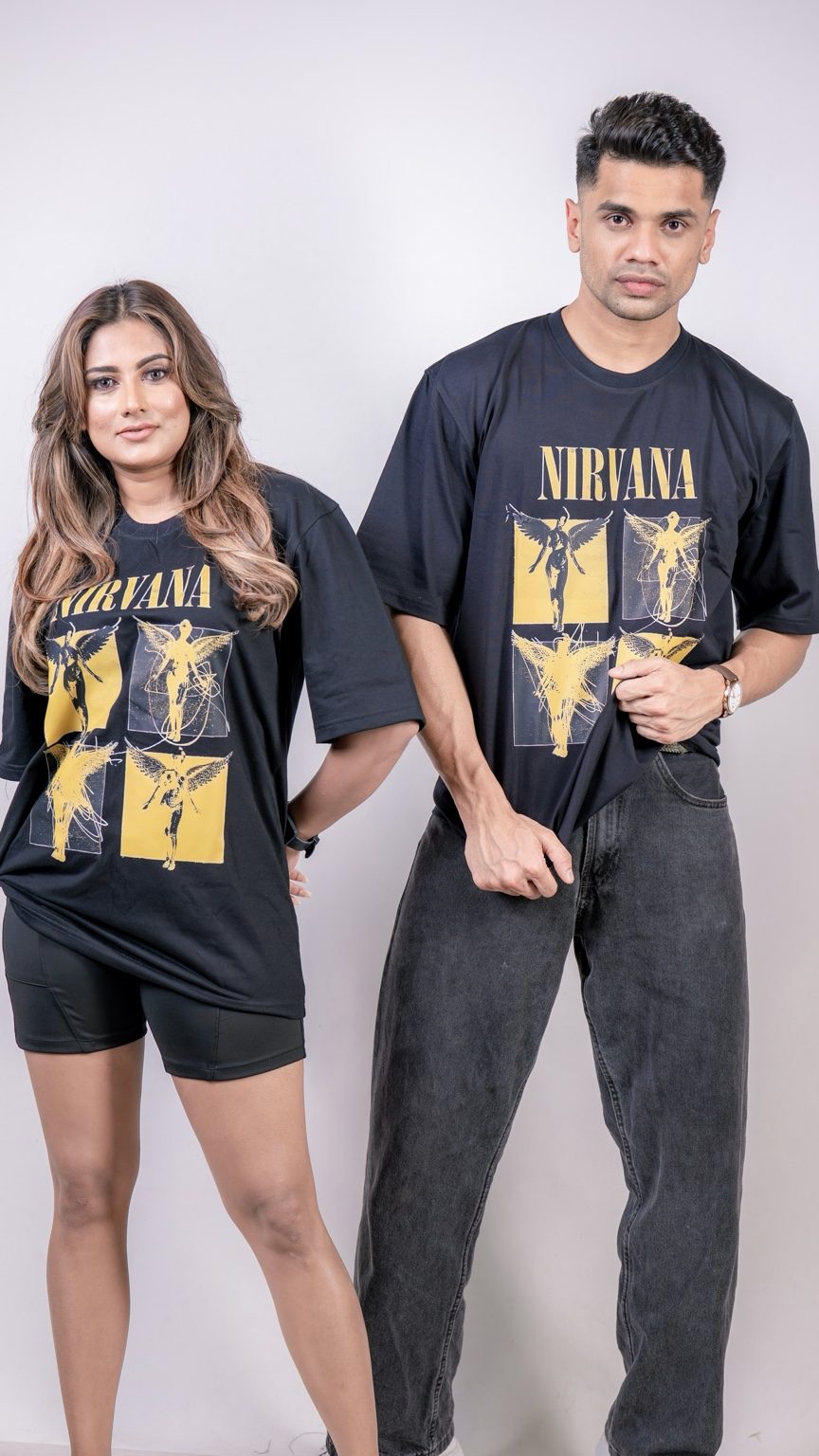 NIRVANA Graphic Unisex Oversized T-Shirt