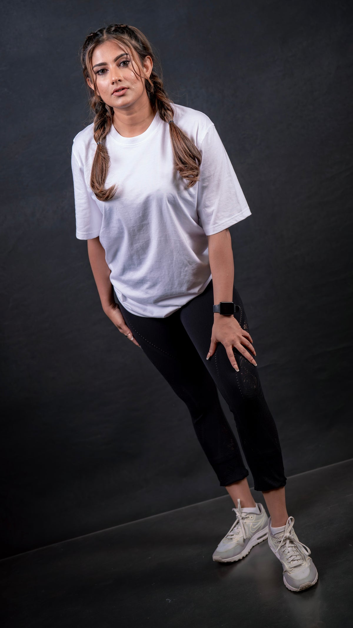 K Y L - Always Late Graphic Unisex Oversized T-Shirt