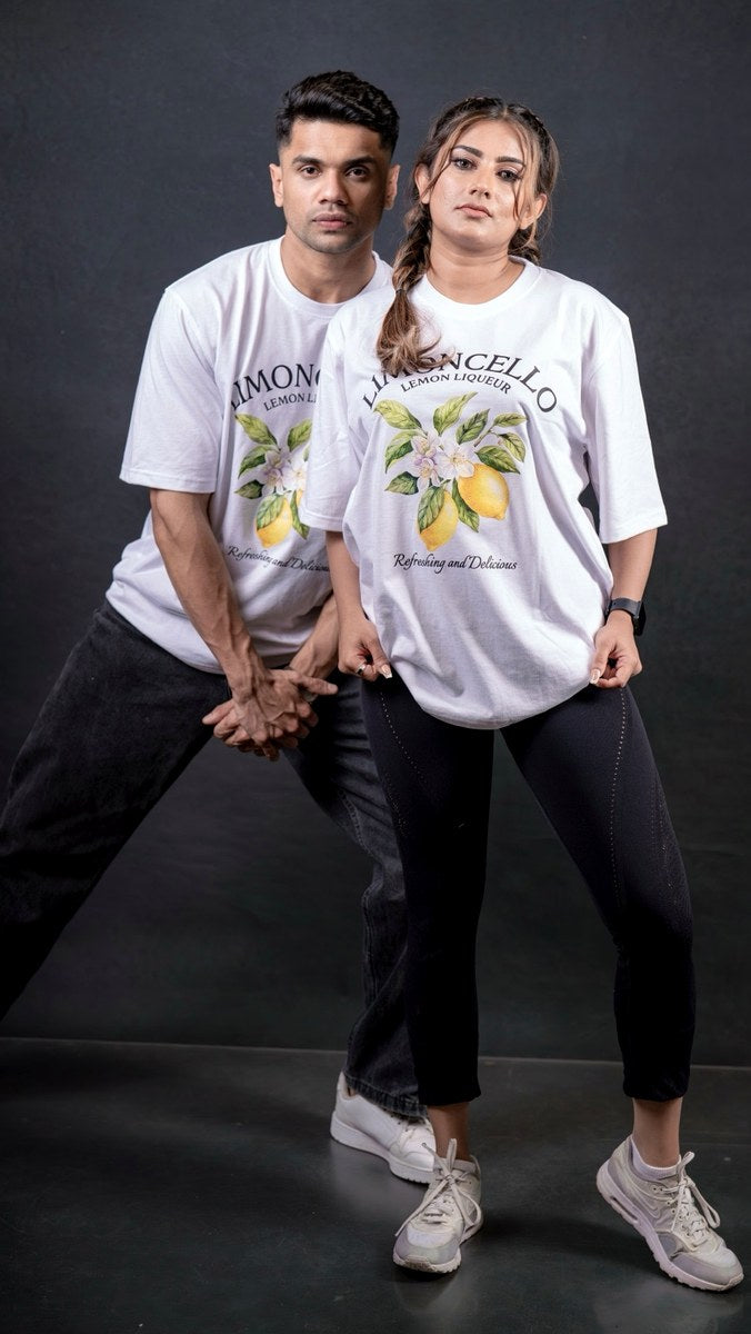 K Y L – Limoncello Graphic Unisex Oversized T-Shirt