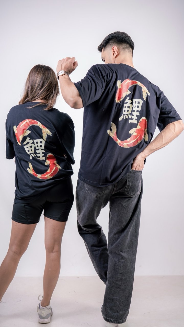 K Y L Koi — Graphic Unisex Oversized T-Shirt