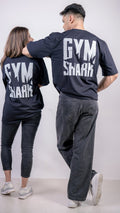 GYM SHARK — Graphic Unisex Oversized T-Shirt