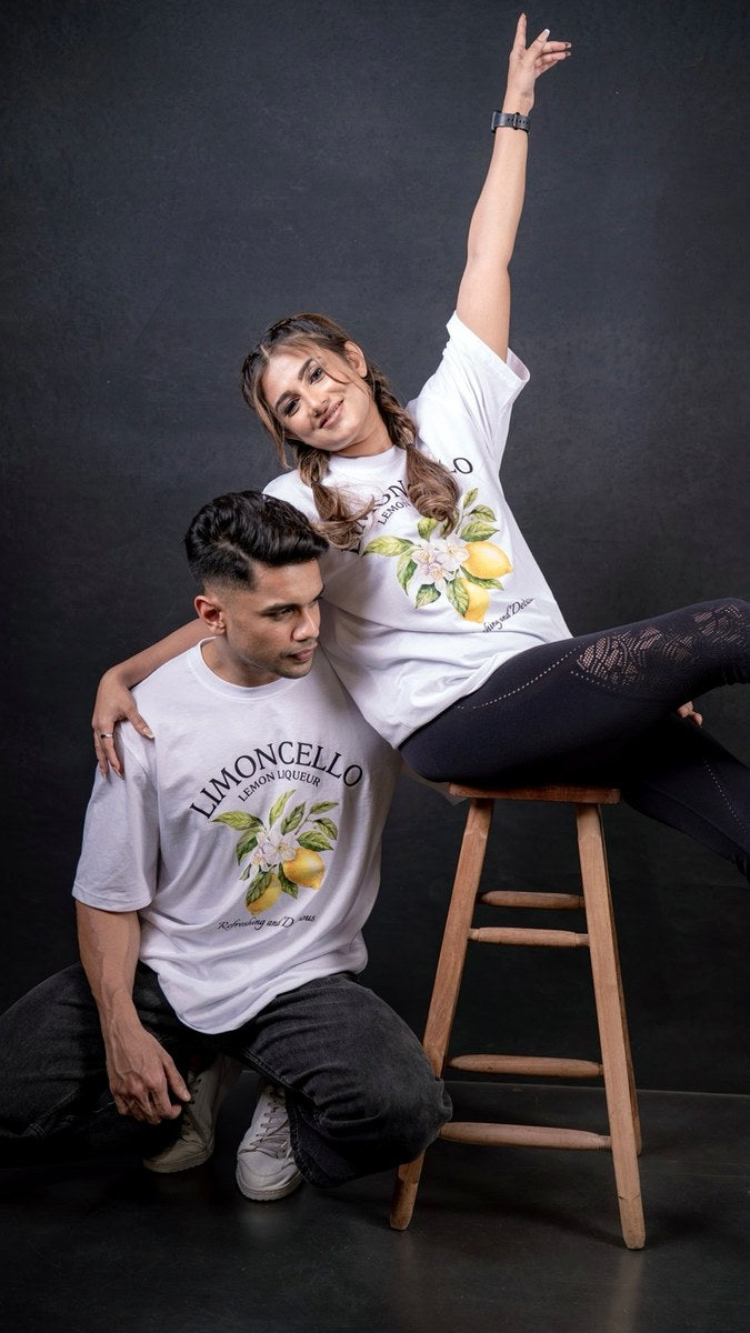 K Y L – Limoncello Graphic Unisex Oversized T-Shirt