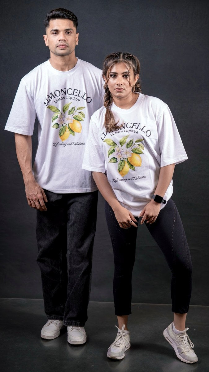 K Y L – Limoncello Graphic Unisex Oversized T-Shirt
